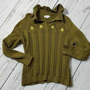 SANDY LIANG by Target Embroidered Sweater Sizw 1X